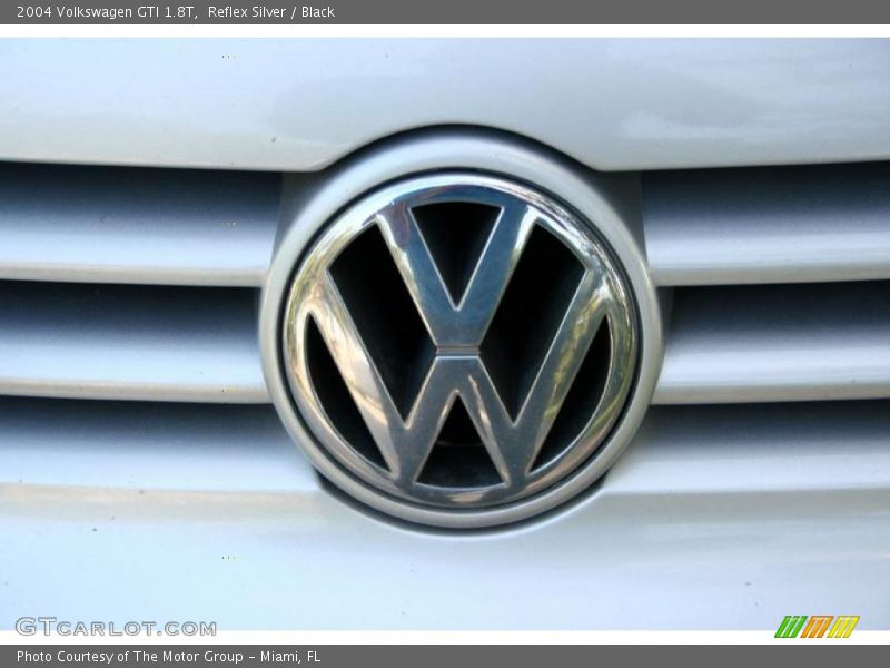 Reflex Silver / Black 2004 Volkswagen GTI 1.8T