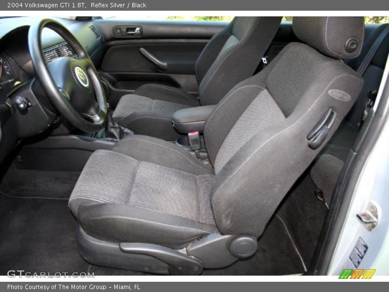 Reflex Silver / Black 2004 Volkswagen GTI 1.8T