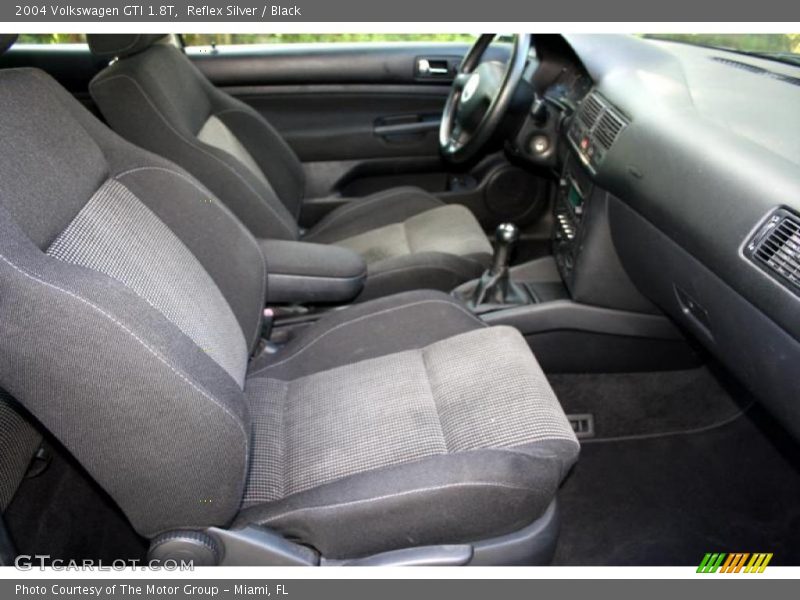 Reflex Silver / Black 2004 Volkswagen GTI 1.8T