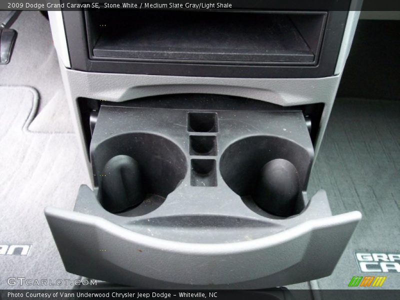 Stone White / Medium Slate Gray/Light Shale 2009 Dodge Grand Caravan SE
