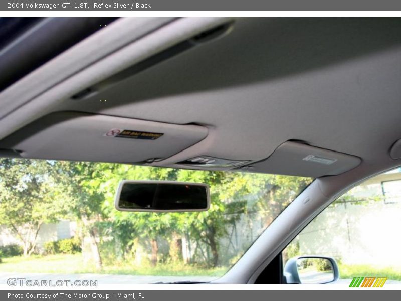 Reflex Silver / Black 2004 Volkswagen GTI 1.8T