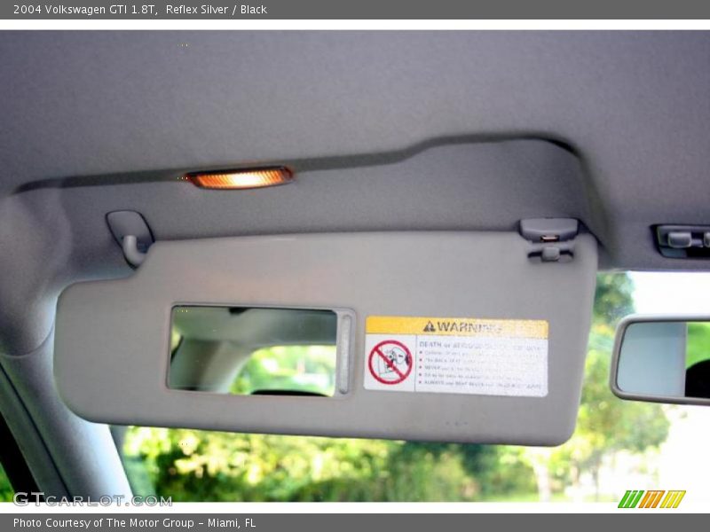 Reflex Silver / Black 2004 Volkswagen GTI 1.8T