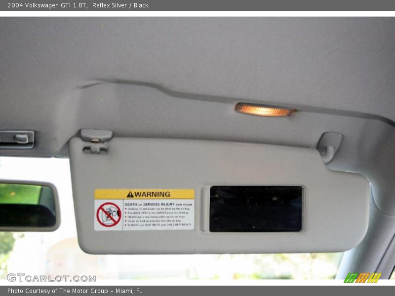 Reflex Silver / Black 2004 Volkswagen GTI 1.8T