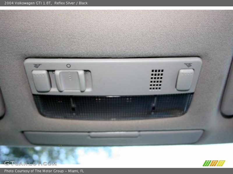 Reflex Silver / Black 2004 Volkswagen GTI 1.8T