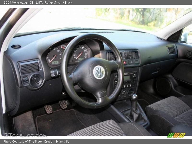 Reflex Silver / Black 2004 Volkswagen GTI 1.8T