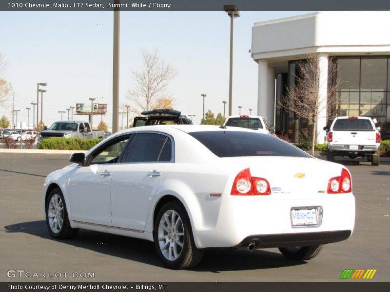 Summit White / Ebony 2010 Chevrolet Malibu LTZ Sedan