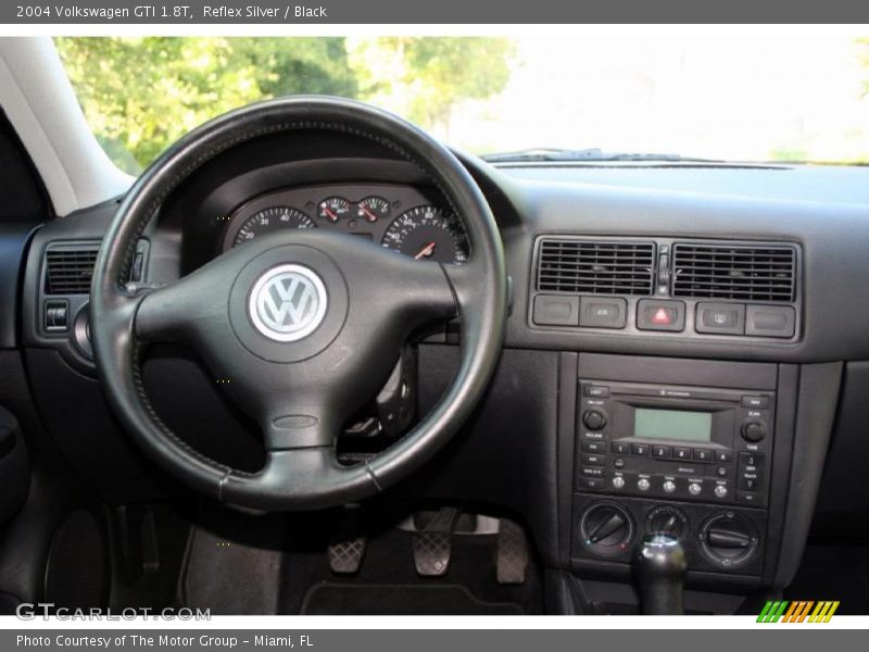 Reflex Silver / Black 2004 Volkswagen GTI 1.8T