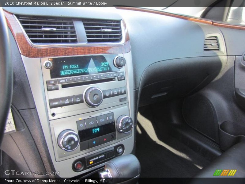 Summit White / Ebony 2010 Chevrolet Malibu LTZ Sedan