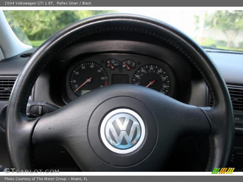 Reflex Silver / Black 2004 Volkswagen GTI 1.8T