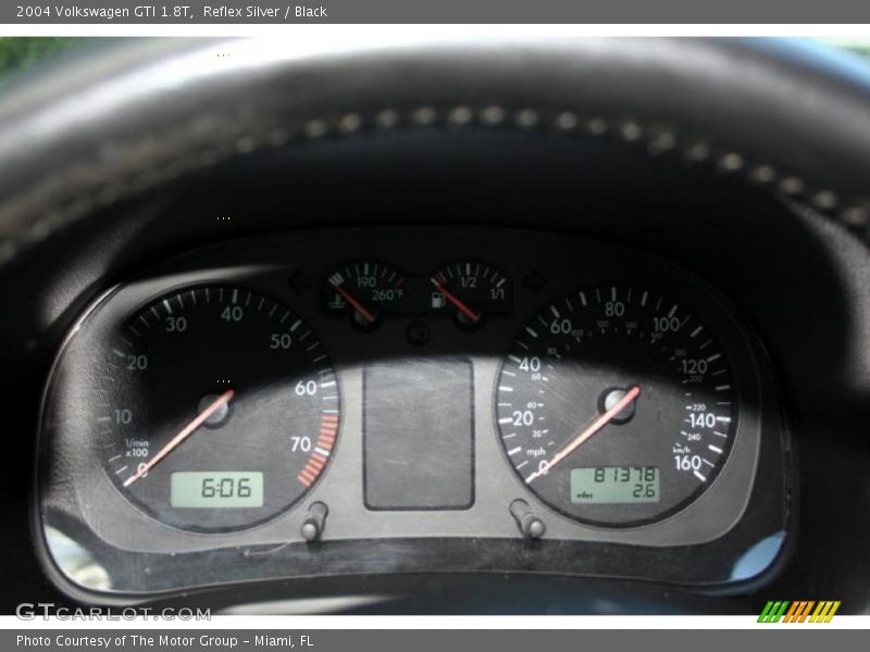 Reflex Silver / Black 2004 Volkswagen GTI 1.8T
