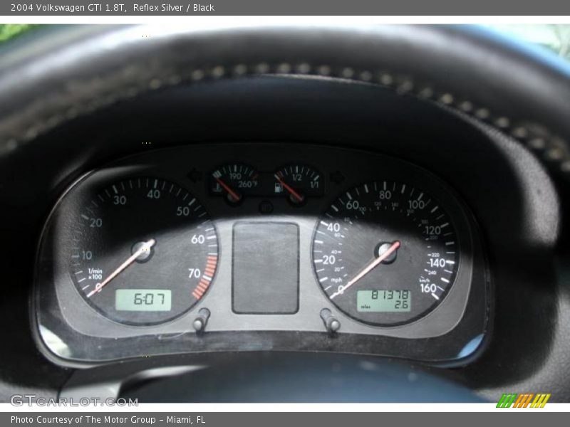 Reflex Silver / Black 2004 Volkswagen GTI 1.8T
