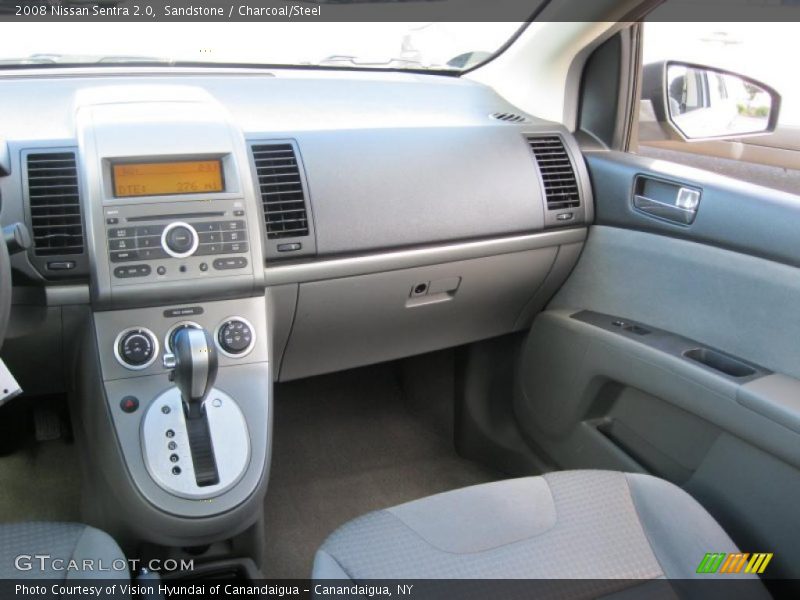 Sandstone / Charcoal/Steel 2008 Nissan Sentra 2.0