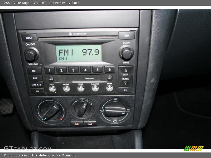 Reflex Silver / Black 2004 Volkswagen GTI 1.8T