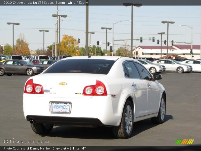 Summit White / Ebony 2010 Chevrolet Malibu LTZ Sedan