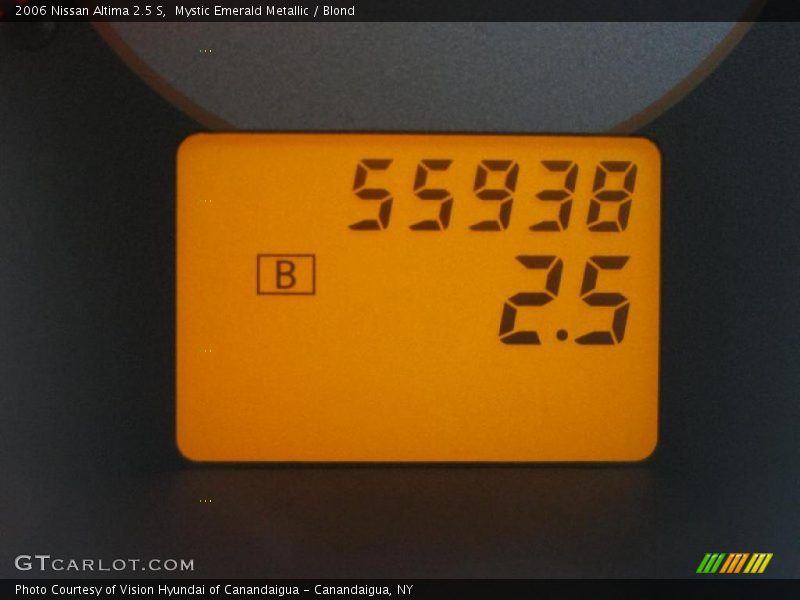 Mystic Emerald Metallic / Blond 2006 Nissan Altima 2.5 S