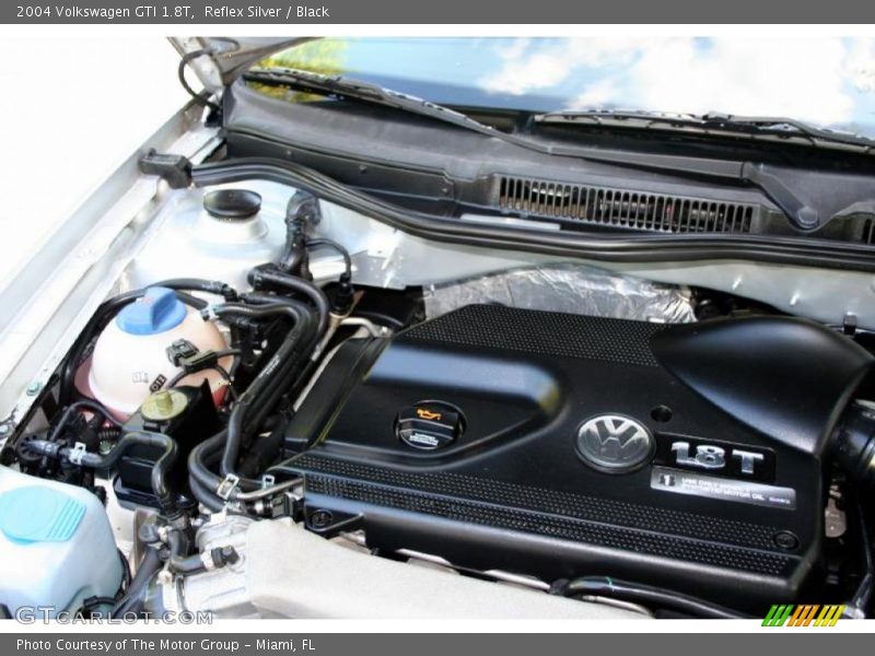 Reflex Silver / Black 2004 Volkswagen GTI 1.8T