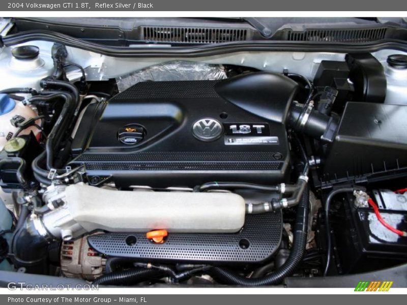 Reflex Silver / Black 2004 Volkswagen GTI 1.8T