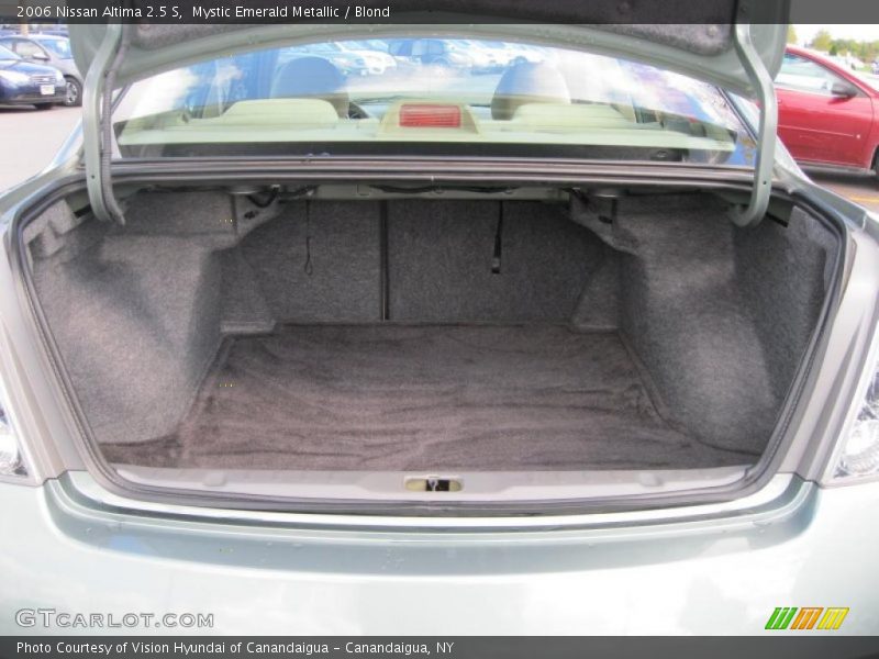 Mystic Emerald Metallic / Blond 2006 Nissan Altima 2.5 S