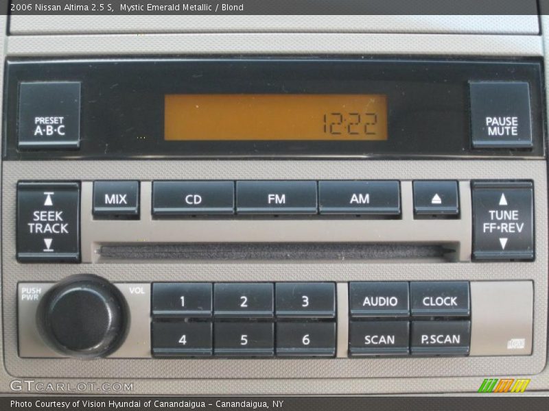 Mystic Emerald Metallic / Blond 2006 Nissan Altima 2.5 S