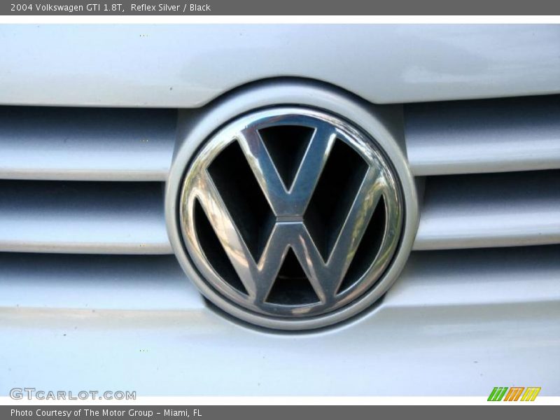 Reflex Silver / Black 2004 Volkswagen GTI 1.8T