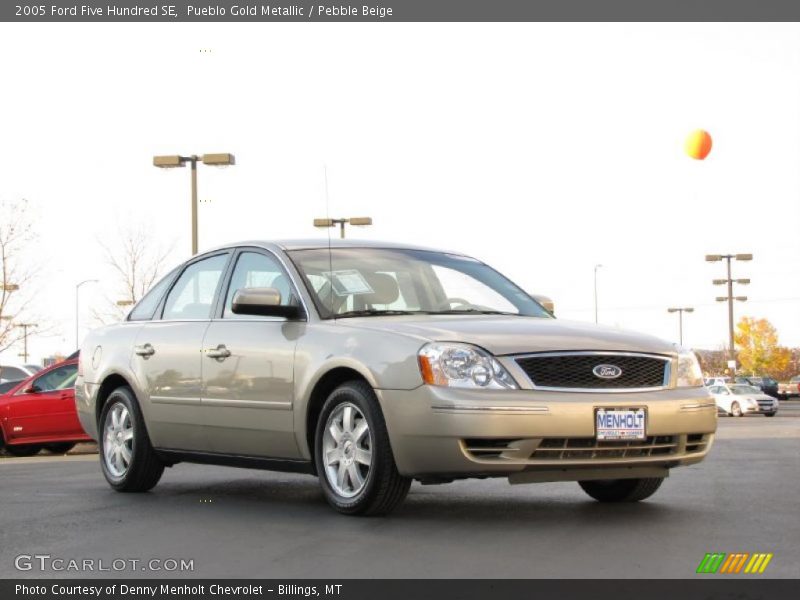 Pueblo Gold Metallic / Pebble Beige 2005 Ford Five Hundred SE