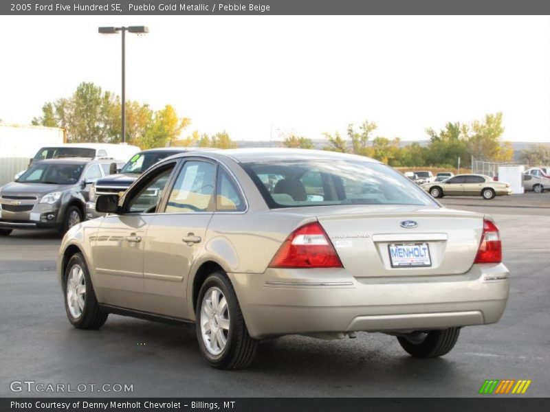 Pueblo Gold Metallic / Pebble Beige 2005 Ford Five Hundred SE