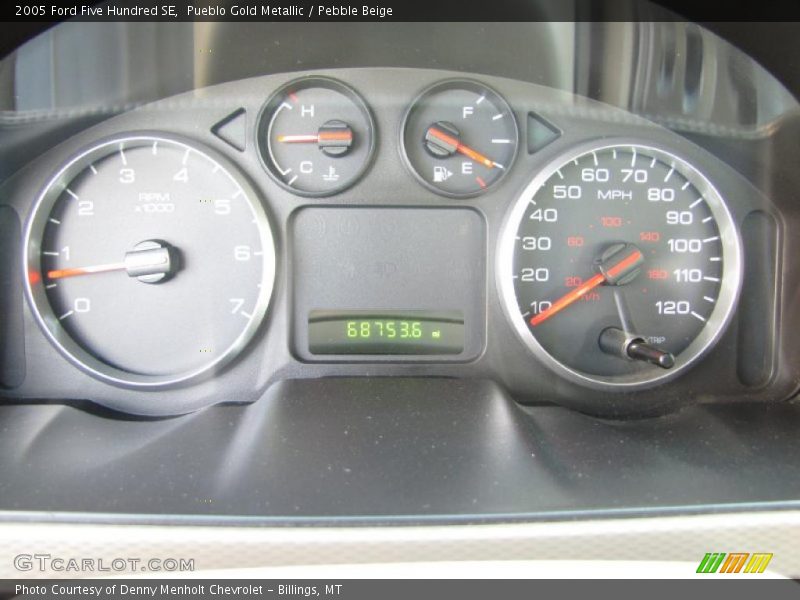 Pueblo Gold Metallic / Pebble Beige 2005 Ford Five Hundred SE