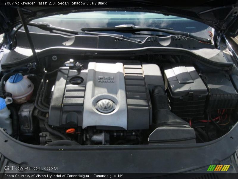Shadow Blue / Black 2007 Volkswagen Passat 2.0T Sedan