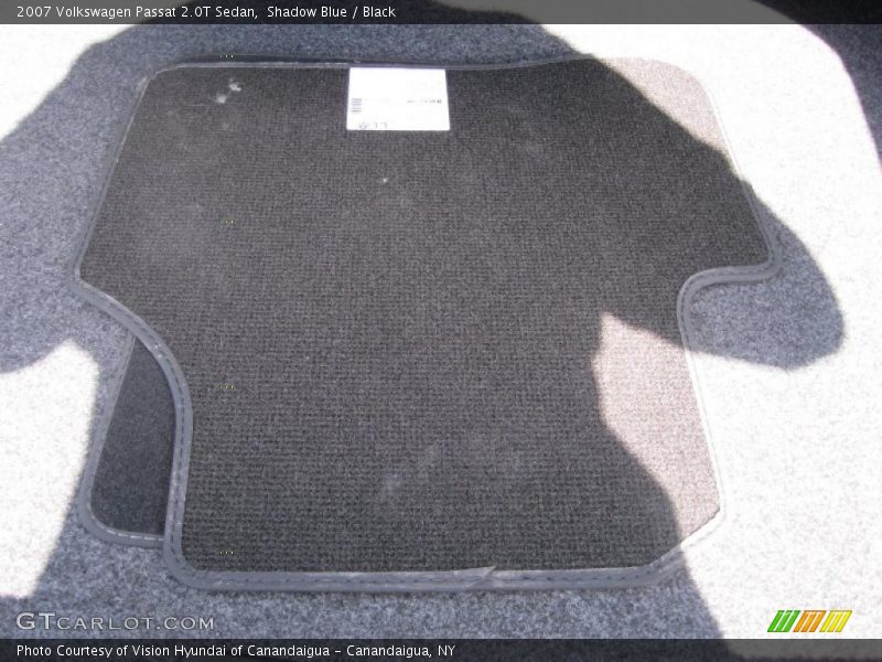 Shadow Blue / Black 2007 Volkswagen Passat 2.0T Sedan
