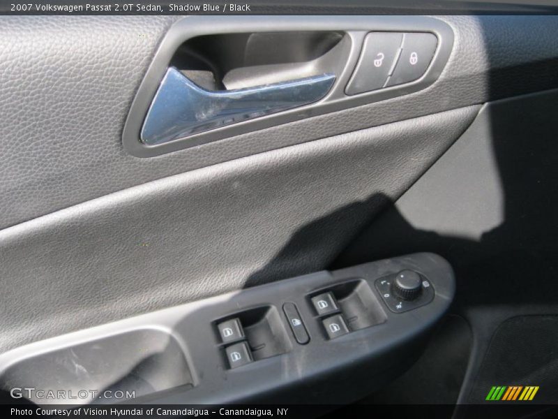 Shadow Blue / Black 2007 Volkswagen Passat 2.0T Sedan