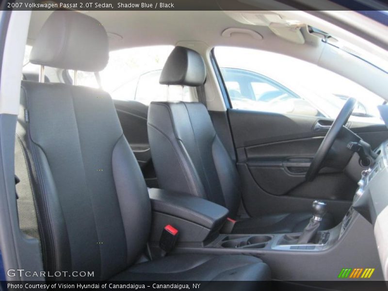 Shadow Blue / Black 2007 Volkswagen Passat 2.0T Sedan