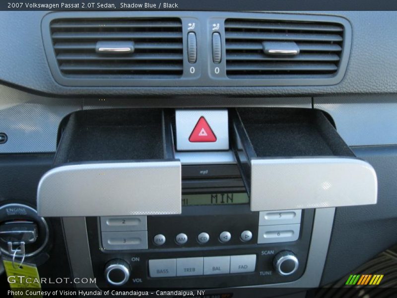 Shadow Blue / Black 2007 Volkswagen Passat 2.0T Sedan