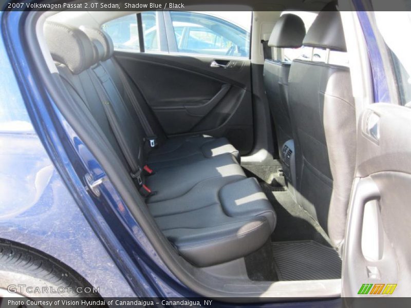 Shadow Blue / Black 2007 Volkswagen Passat 2.0T Sedan