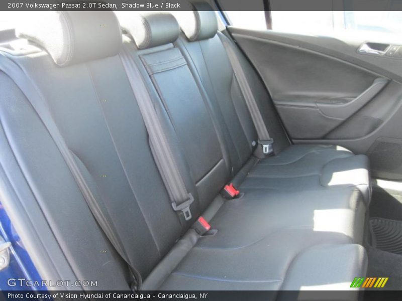 Shadow Blue / Black 2007 Volkswagen Passat 2.0T Sedan
