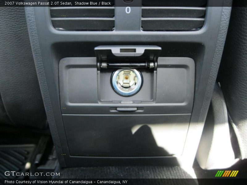Shadow Blue / Black 2007 Volkswagen Passat 2.0T Sedan