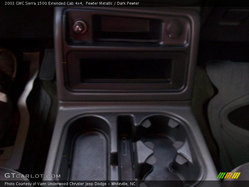 Pewter Metallic / Dark Pewter 2003 GMC Sierra 1500 Extended Cab 4x4