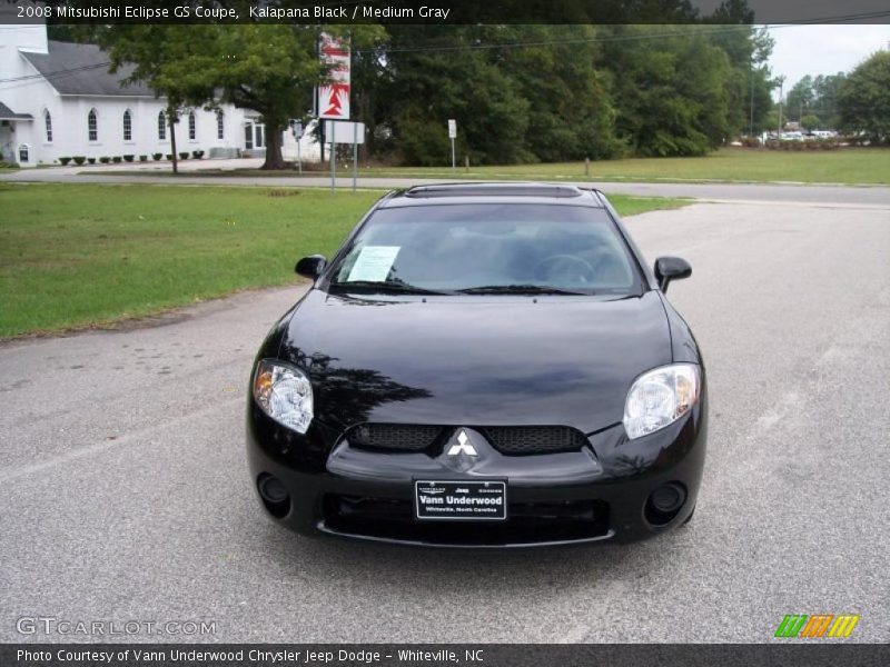 Kalapana Black / Medium Gray 2008 Mitsubishi Eclipse GS Coupe