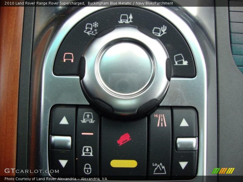 Buckingham Blue Metallic / Navy Blue/Parchment 2010 Land Rover Range Rover Supercharged