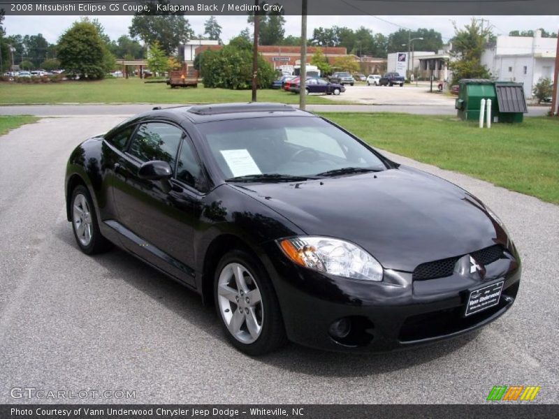 Kalapana Black / Medium Gray 2008 Mitsubishi Eclipse GS Coupe