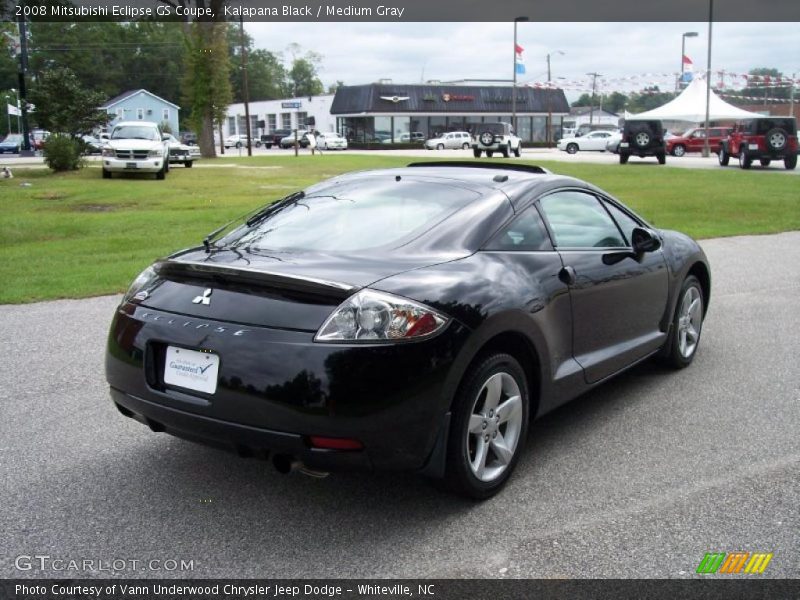 Kalapana Black / Medium Gray 2008 Mitsubishi Eclipse GS Coupe