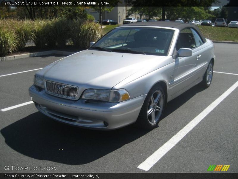 Mystic Silver Metallic / Gray 2001 Volvo C70 LT Convertible