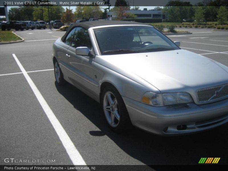 Mystic Silver Metallic / Gray 2001 Volvo C70 LT Convertible