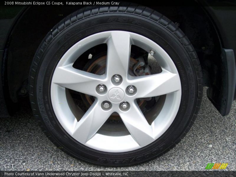 Kalapana Black / Medium Gray 2008 Mitsubishi Eclipse GS Coupe