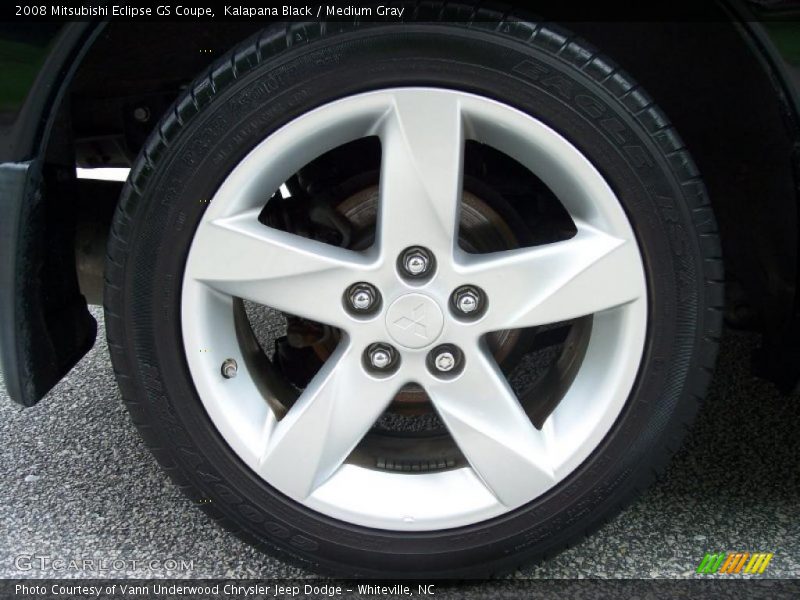 Kalapana Black / Medium Gray 2008 Mitsubishi Eclipse GS Coupe