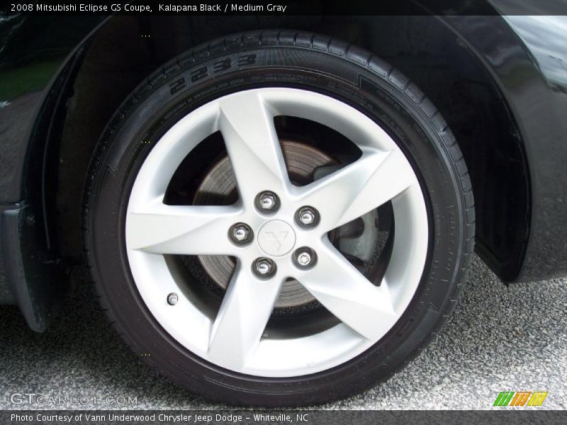 Kalapana Black / Medium Gray 2008 Mitsubishi Eclipse GS Coupe