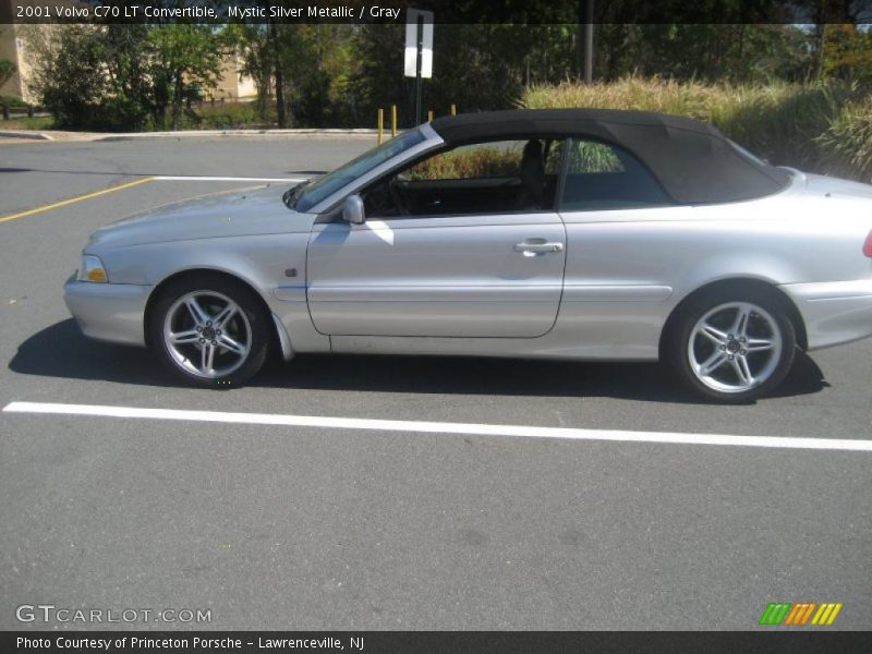Mystic Silver Metallic / Gray 2001 Volvo C70 LT Convertible