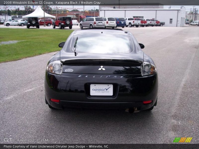 Kalapana Black / Medium Gray 2008 Mitsubishi Eclipse GS Coupe