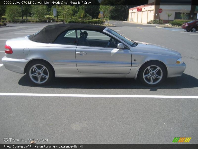 Mystic Silver Metallic / Gray 2001 Volvo C70 LT Convertible