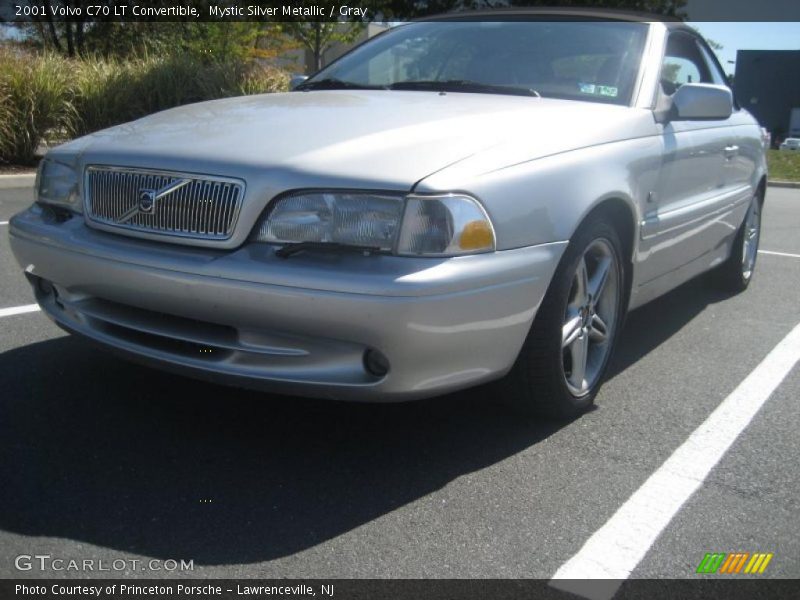 Mystic Silver Metallic / Gray 2001 Volvo C70 LT Convertible