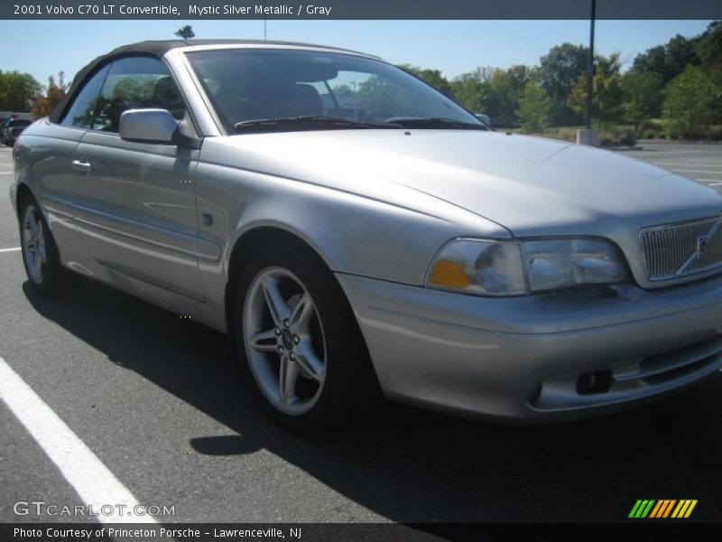 Mystic Silver Metallic / Gray 2001 Volvo C70 LT Convertible